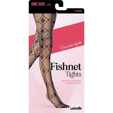 Wannabe fishnet tights. One size. 4019