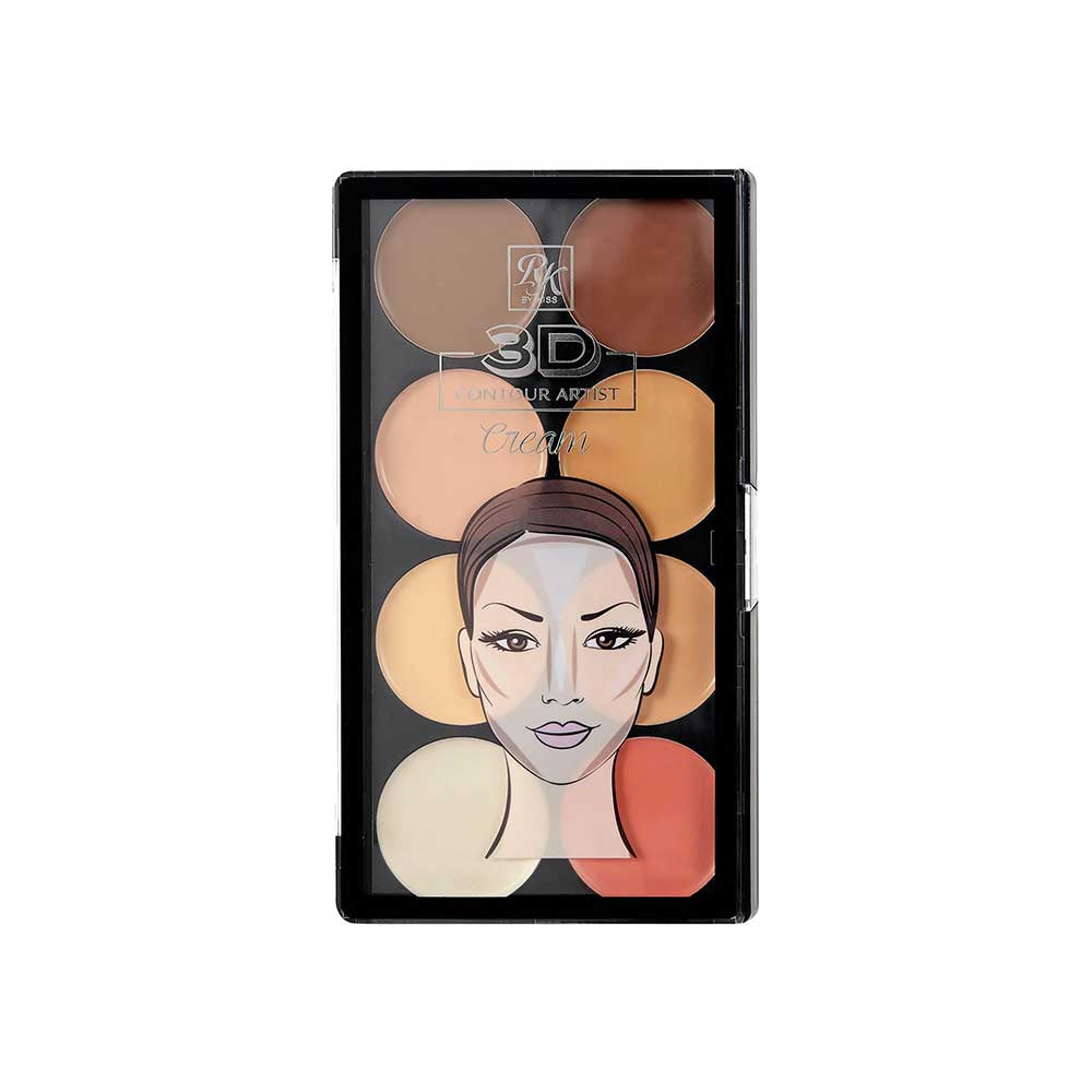 Ruby kisses 3D Contour Cream Multi-Palette With Highlighter & Blush