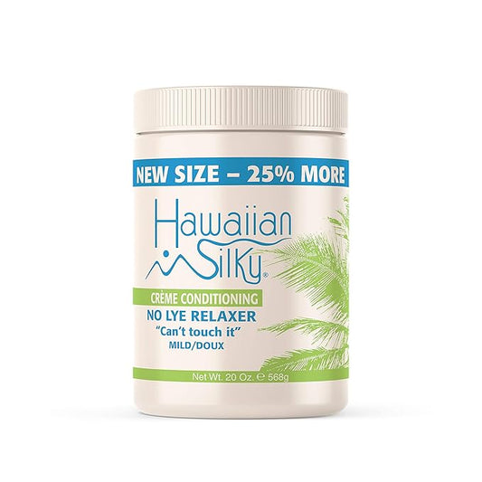 Hawaiian Silky no lye relaxer 20 OZ