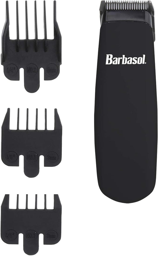 Barbasol Battery Powered Touch Up Trimmer 4 Piece Set