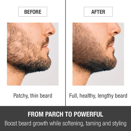 Red by Kiss Groomane growth beard balm. Sandalwood. GR25