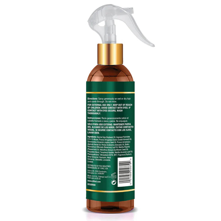 Difeel rosemary & mint strengthening leave in spray. 8 oz