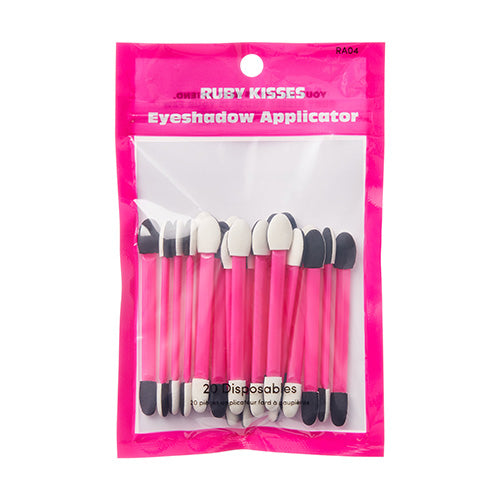 Ruby Kisses eyeshadow applicator. 20 disposable. RA04