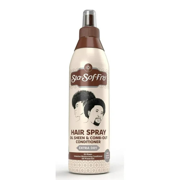 Sta-sof-fro hair spray. Extra dry. 8.45 oz