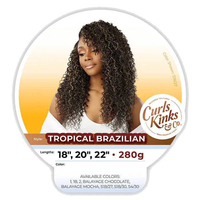 Sensationnel Curls Kinks Weave - TROPICAL BRAZILIAN 18"/20"/22"