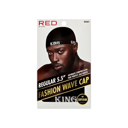 Red by Kiss fashion wave cap regular 5.5”. Black