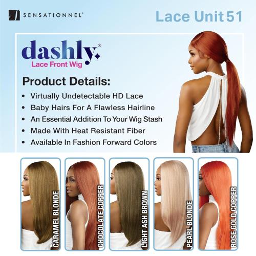 Sensationnel Dashly lace unit 51 wig.