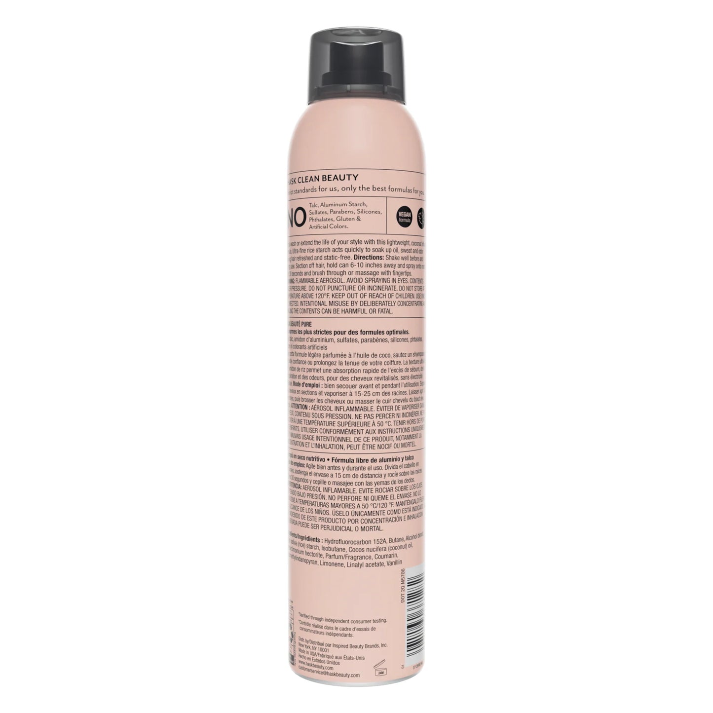 Hask Monoi Coconut Nourishing Dry Shampoo, 4.3 oz