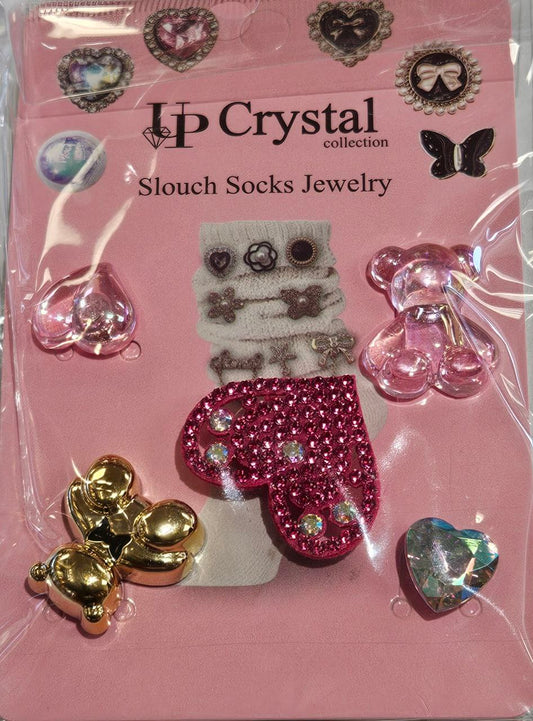 HP Crystal Col, sock jewelry