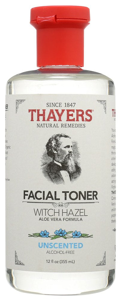 Thayers Witch Hazel Facial Toner Alcohol-Free - Unscented -- 12 fl oz