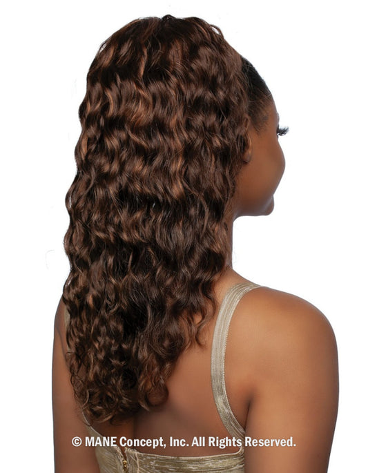Mane Concept Pristine loose deep drawstring ponytail 20” PRPE08