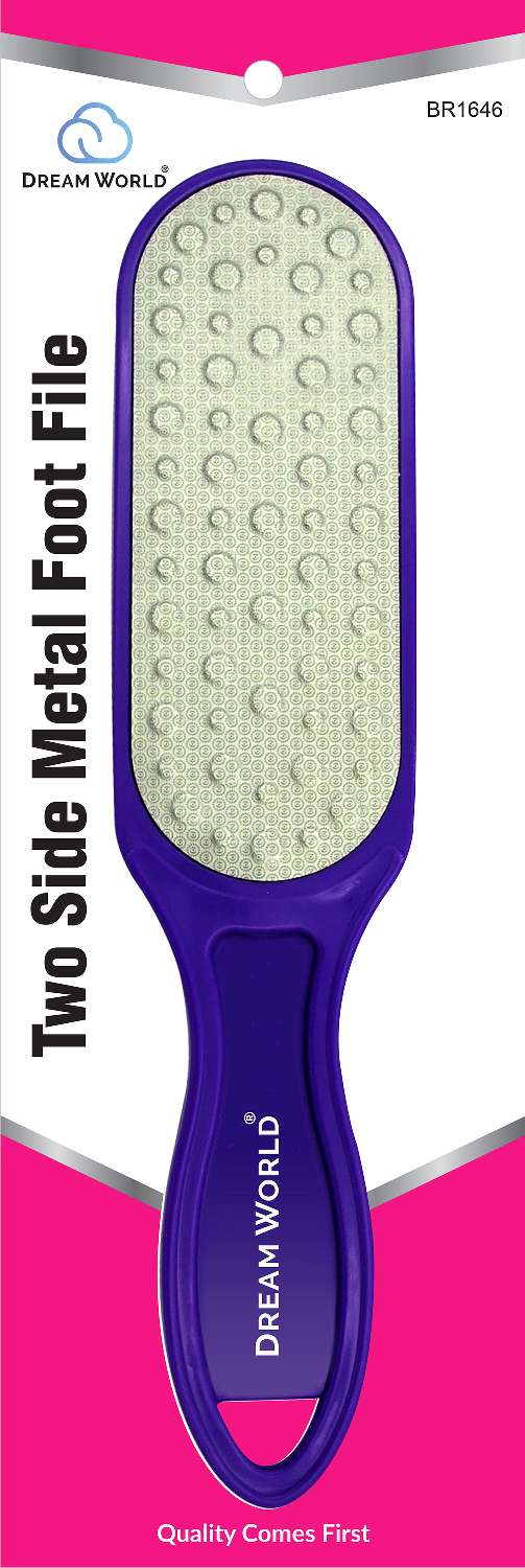 Dream 2 side metal foot file. Br1646