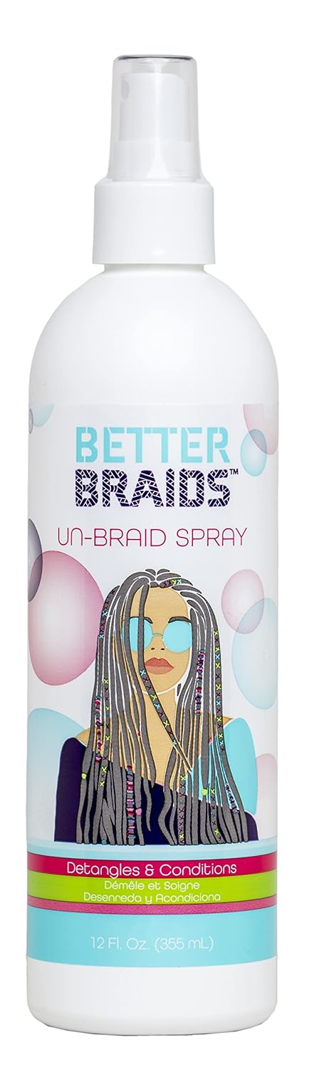 BETTER BRAIDS UN-BRAID SPRAY 12 OZ