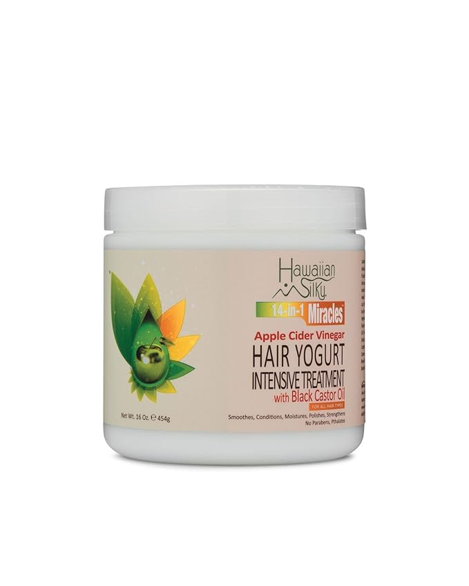 HAWAIIAN SILKY MIRACLE 14 IN 1 YOGURT TREATMENT 16 OZ