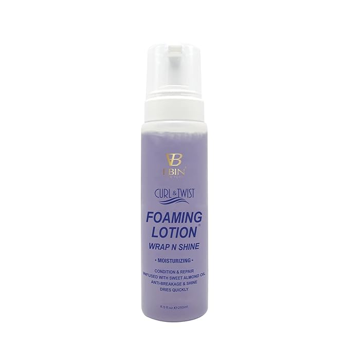 Ebin New York Curl & Twist foaming lotion. 8.5oz