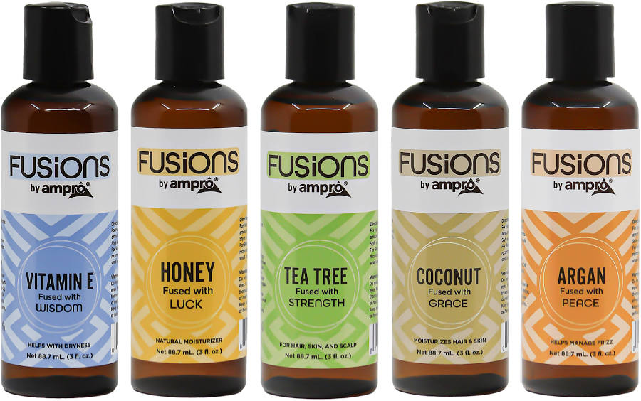 Fusions by Ampro hair oil. 3oz