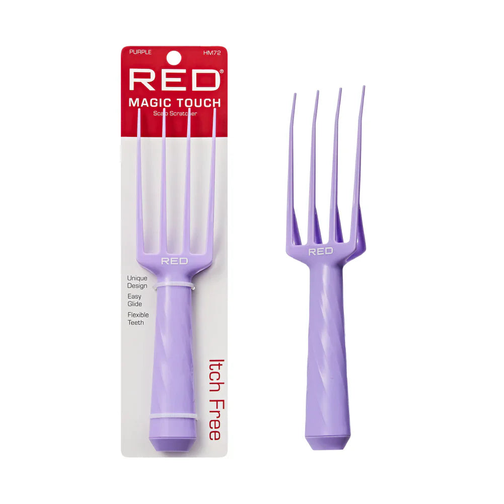 Red by Kiss magic touch scalp scratcher. Purple HM72