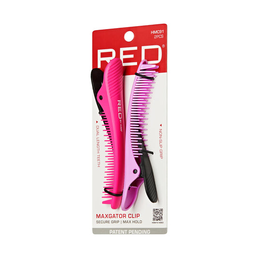 Red by Kiss MAXGATOR CLIP. 2pcs. HMC91