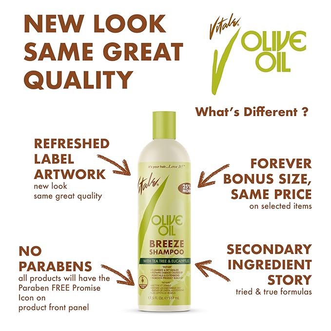 VITALE OLIVE OIL NEUTRALIZING SHAMPOO 16 OZ