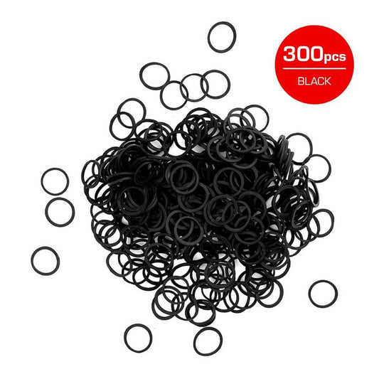 Red by Kiss rubber bands 300pcs. 1/2”. HRB01