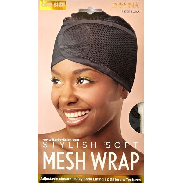 Donna Soft Mesh Wrap black. 22011
