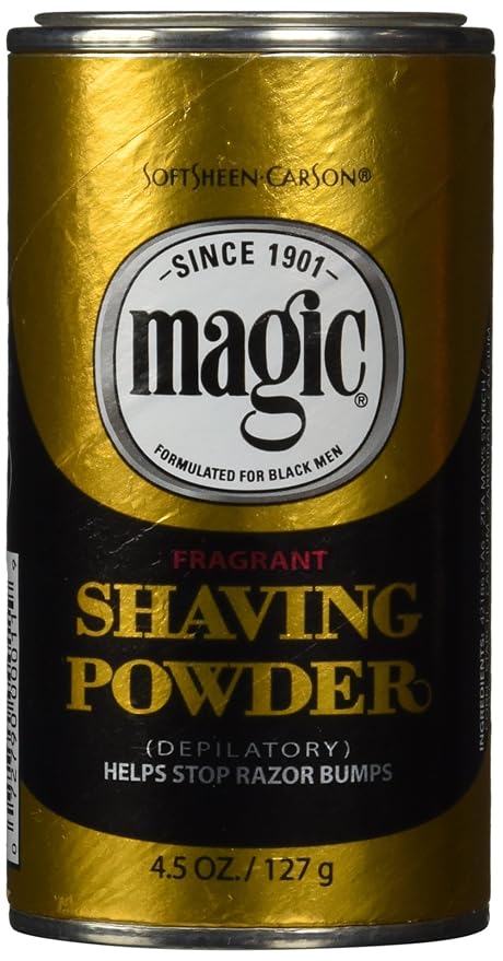 Softsheen Carson Magic shave powder. Fragrant
