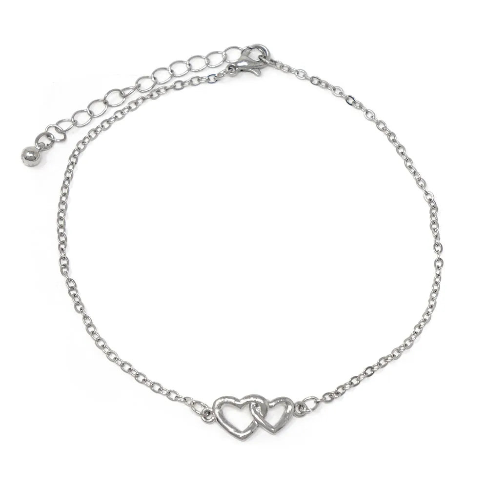 C&L silver anklet. AK 51