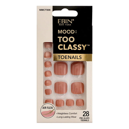 EBIN NEW YORK mood too classy toenails. 28pcs
