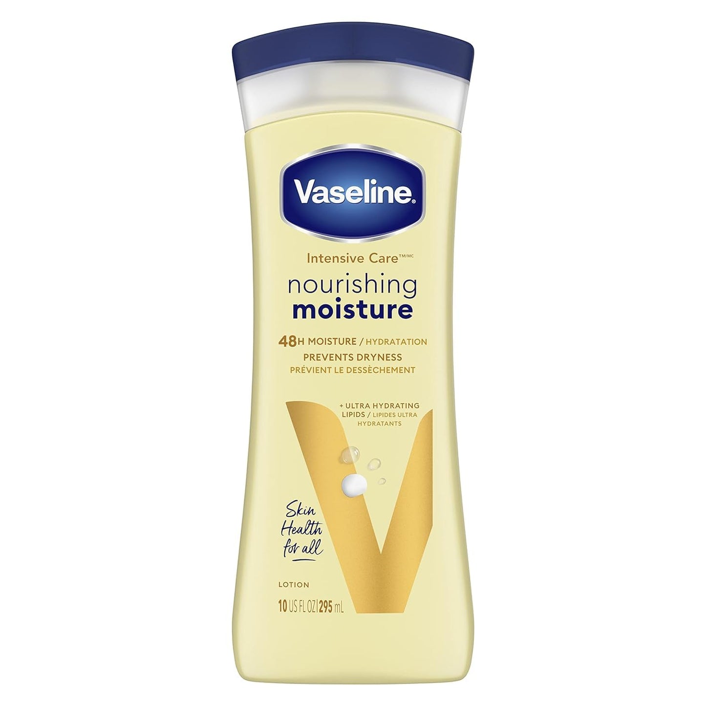 Vaseline Nourishing Moisture Body Lotion Essential Healing, 10.0 fl oz