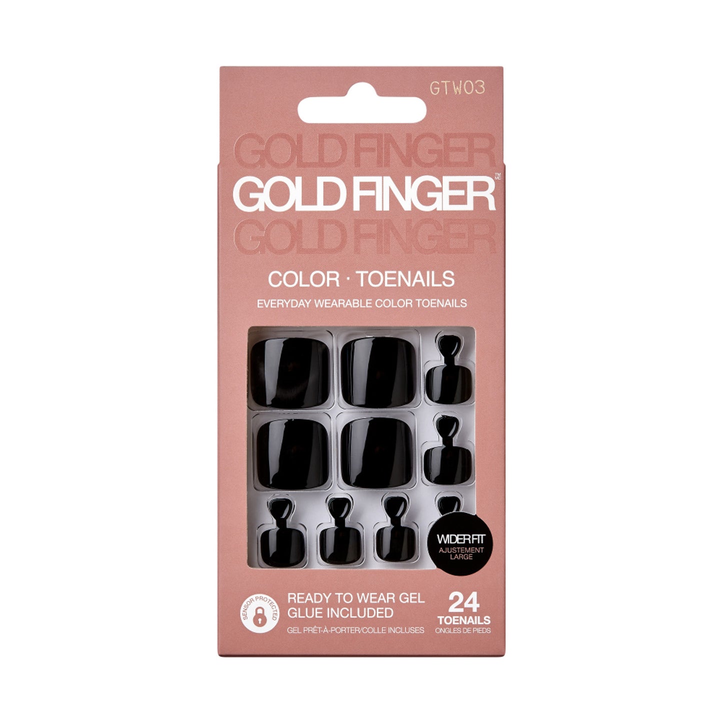 Gold Finger GTW03 Toe Nails