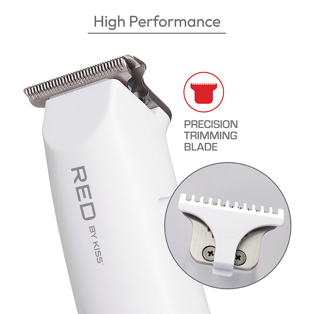 Red by kiss mini cordless trimmer. CT06