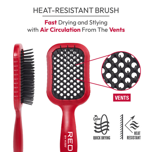 Red by kiss dry vent brush. HH47
