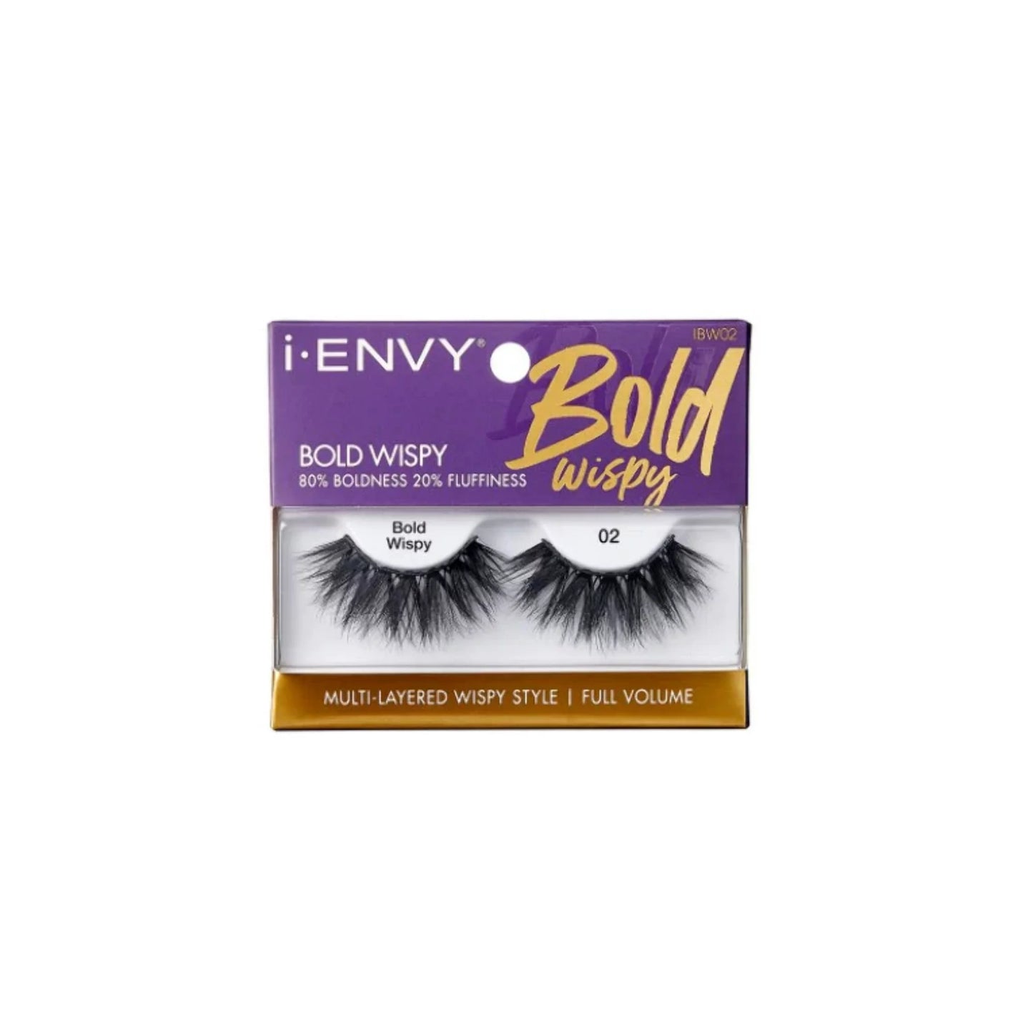 I ENVY BOLD WISPY LASHES. IBW02
