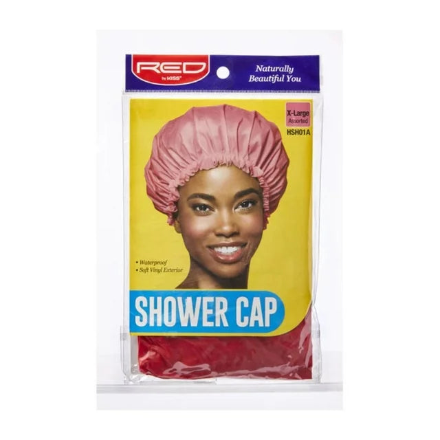 Red shower cap. Assorted. HSH01A