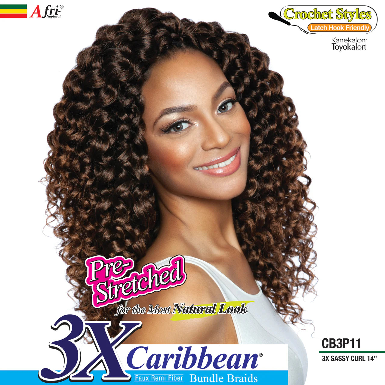 MANE CONCEPT Afri Naptural 3X SASSY CURL 14"
