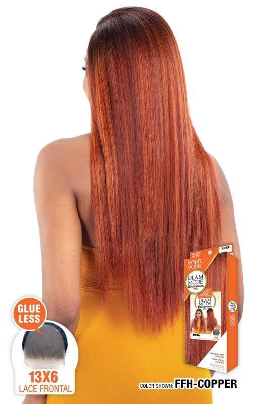 MODEL MODEL GLAM MODE 13X6 frontal wig. ANIKA