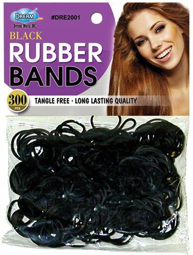 Dream Rubber Band Black. 300pcs. Dre2001