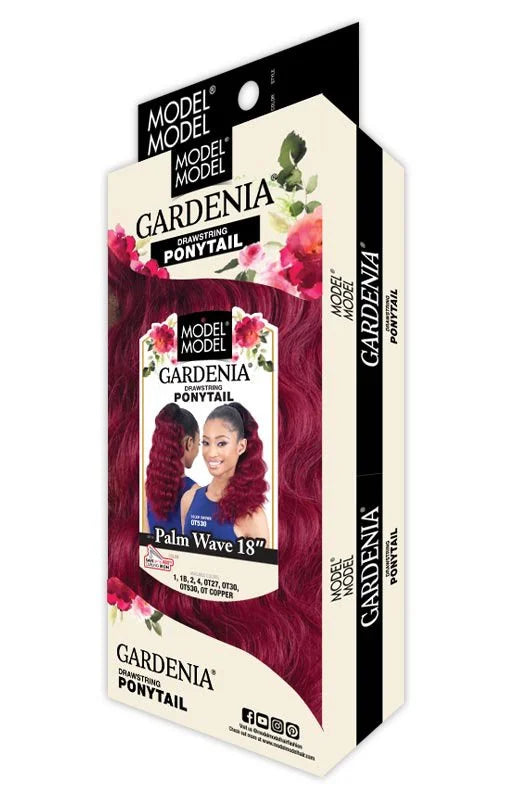 MODEL MODEL GARDENIA PALM WAVE 18" PONYTAIL