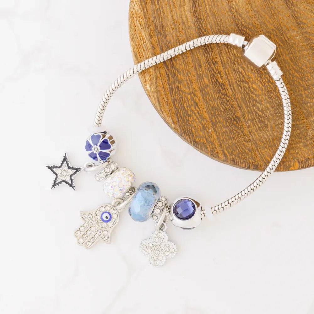 C&L PANDORA BRACELET SILVER