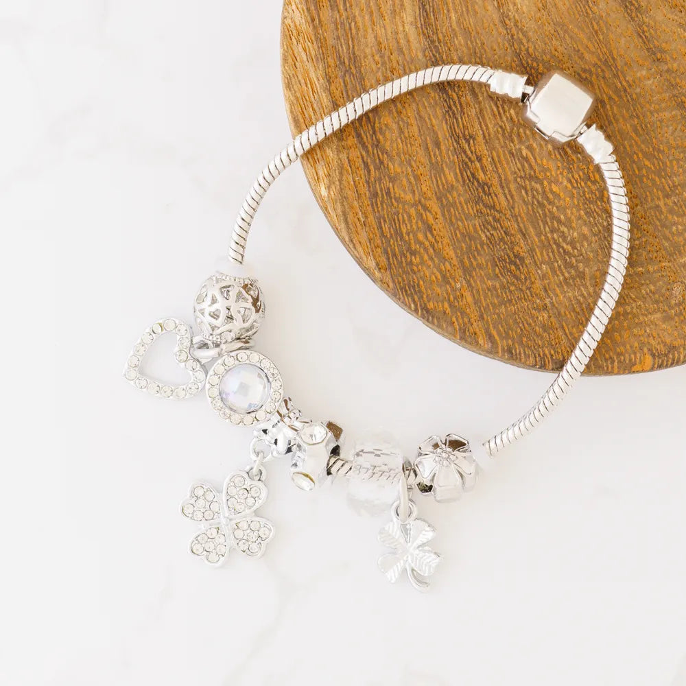 C&L PANDORA BRACELET SILVER