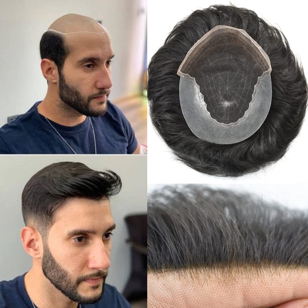 New! Q6 Style Toupee for men