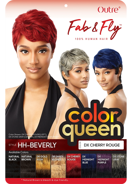 Outre fab & fly full cap wig. Color queen. Beverly
