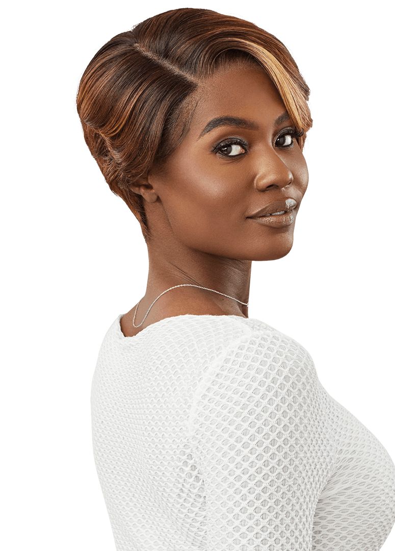 OUTRE MELTED HAIRLINE LACE FRONT WIG. KIT