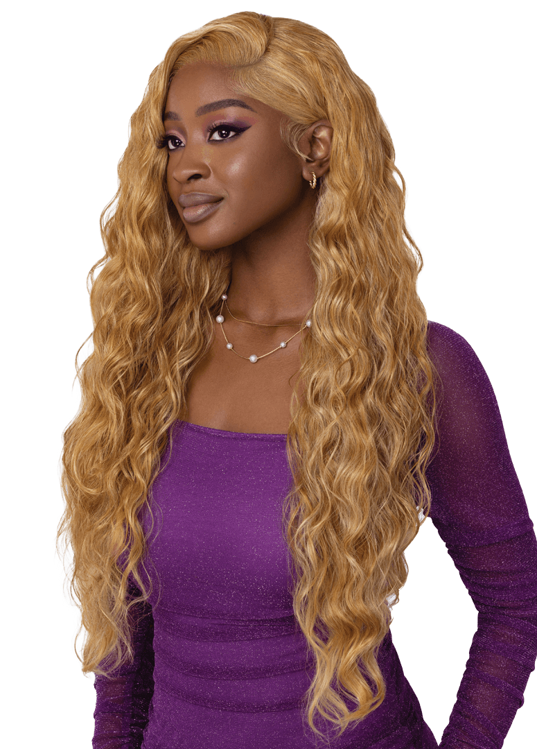 OUTRE LACE FRONT WIG PERFECT HAIR LINE SWOOP SERIES. SWOOP 7