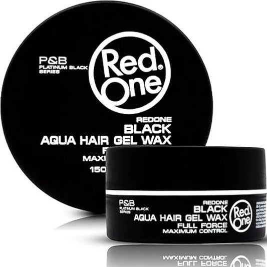 Red One Black Aqua Hair Gel Wax 150mL