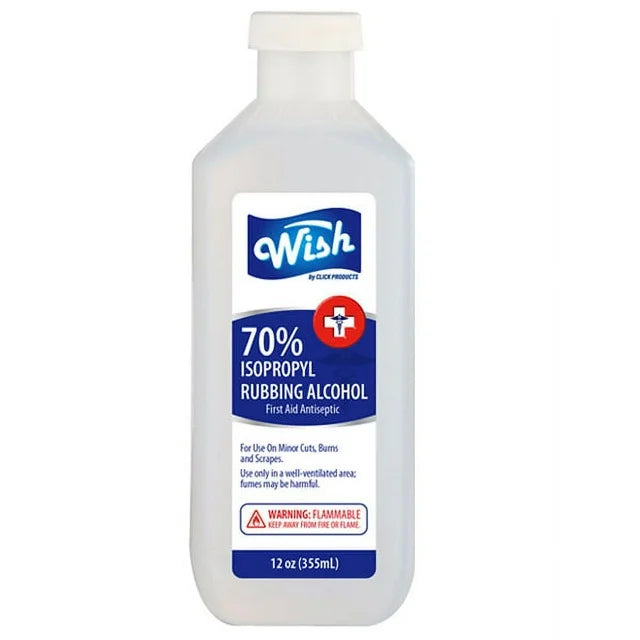 Wish ISOPROPYL RUBBING ALCOHOL 12 OZ