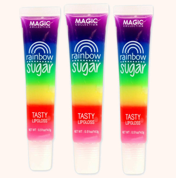 Magic collection rainbow color lip gloss. LIP17