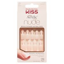 Kiss Acrylic Nude Nails. Petite. KANP01