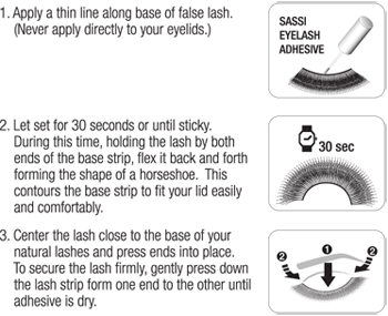 30 sec lash glue-White : 1oz