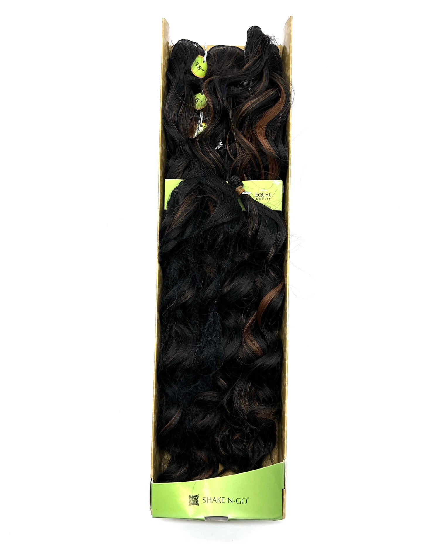 FreeTress Equal Synthetic Hair Weave Appeal Curl 4Pcs + CLOSURE
